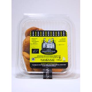 Organic Cinnamon Shortbreads 130gr